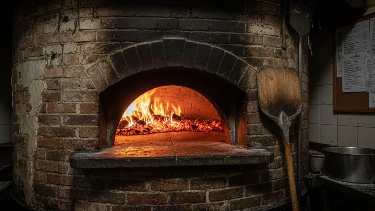 Carmine's South Loop coal-fired oven, heritage and history