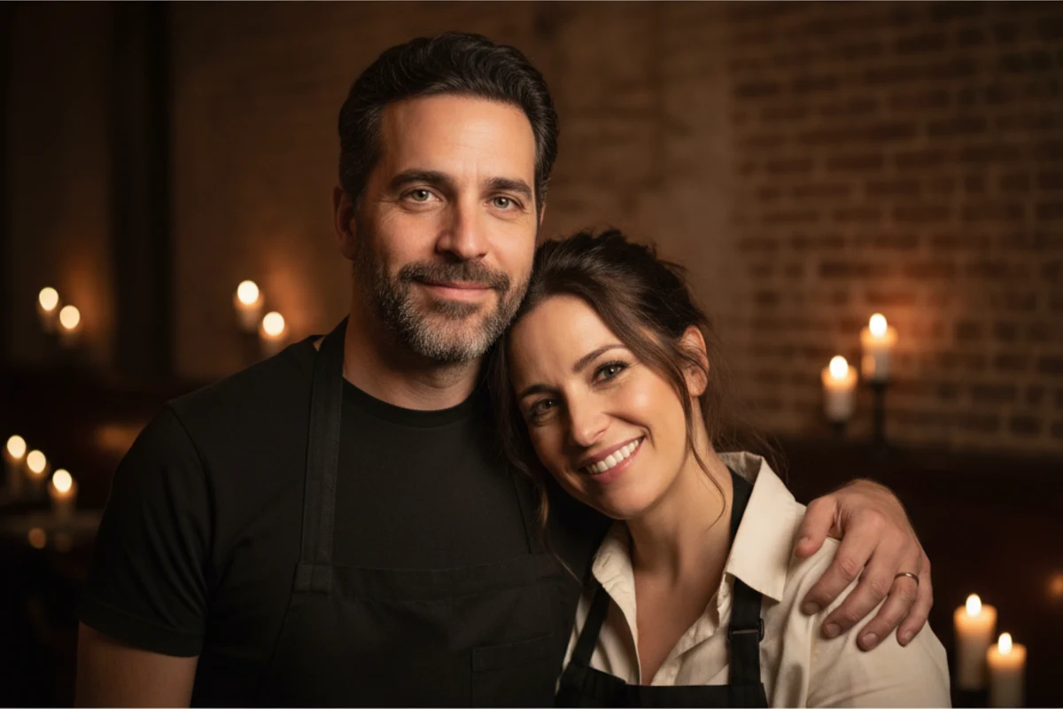 Marco and Elena Russo, co-owners of Carmine's South Loop
